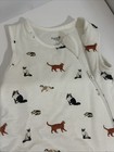 Kyte Baby Sleep Sack Large 1 0 Tag White Cats Bamboo Sleeveless Zipper