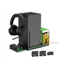 Vertical Cooling Stand Charging Dock With Rechargeable Battery For Xbox Series X