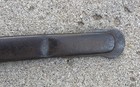 M  1845 French Nco Infantry Sword W  Scabbard  Unetched Blade  1870 Dated Spine