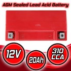Replacement Battery Ytx20-bs Ytx20h-bs Yb16-b-cx 12v Sealed Motorcycle 20ah