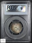 1893 Barber Silver Quarter 25c Pcgs Ms 64 Cac  gorgeous Toning    