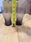 Coca-cola Vintage Purple Drinking Glasses Set Of 2  