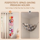Poefditev Stuffed Animal Storage Chain Boho Room Decor  Hanging Beige