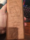 10 Pounds  999 Fine Copper Bar  Rectangle Ingot Element Design  vintage   Used 