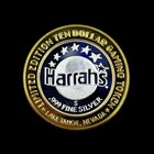 Harrah s James Dean Casino  10 999 Silver Limited Edition 10 Dollar Gaming Token