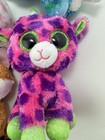 Ty Beanie Boos Lot Of 10     Assorted  Giraffe  Unicorn  Cheetah  Fox  Lemur  Etc
