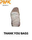 1000 Bags T-shirt Thank You Plastic Grocery Store Shopping Carry Out Bags
