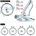 New Male Chastity Cage With Urethral Sounding Plug Stainless Steel Locking Belt