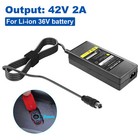 Charger 42v 2a For Segway Ninebot Es2 es4 e22 es1l Electric Kick Scooter