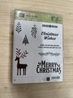 Stampin  Up  Merry Mistletoe Clear Photopolymer Stamp Set Christmas Holiday