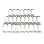 Pool Table Billiard Slip On Cue Stick Tips - 13 Mm - Set Of 25