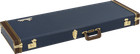 Fender Classic Series Hardshell Case Strat tele  Navy Blue Guitar Case