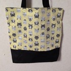 Handmade Tote Bag With Cat Pattern Only One Available