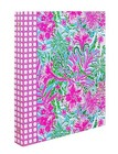 Lilly Pulitzer 0 75 Inch Binder With Dividers  Leaf It Wild   Leaf It Wild