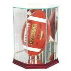 New F s Glass Upright Football Display Case Uv Free Shipping Made In Usa