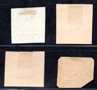 Netherlands Antilles Curacao 1918 Four Biscets On Pieces Tied