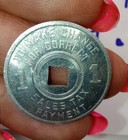Vintage 1941-1942 Mississippi Tax Commission 1 Mill Cent Fiber Sales Tax Token
