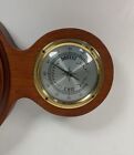 Vintage Mid Century Airguide 34    Weather Barometer Banjo Style Usa Made
