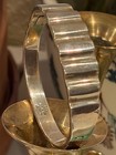 Vintage Mexico 925 Sterling Silver Cuff Bracelet 7 50  Cabo 1999  Single Owner