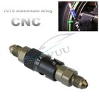 3an Cnc Black Aluminum Quick Release Dry Brake Line Coupling Fitting Universal