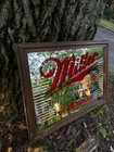 Vintage Miller High Life Beer Made The American Way In Wisconsin Mirror Rare 