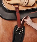 Western Saddle Cinch -stainless Steel - Snuggit Roller - 24  27  30  33  36 