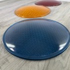 Eagle Signal Glass Traffic Stop Light Lens Set Of 3 Red  Yellow  Green  4955 12d