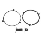 7   Led Headlight Adapter For Suzuki Boulevard C50   C90 Kawasaki Vulcan Black