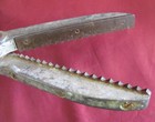 Antique Sewing Zig Zag Pattern Scissors Rare