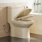 Horow One Piece Toilet 1 1 1 6 Gpf Dual Flush 12   Rough-in Bowl For Bathroom