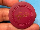              sands            las Vegas Nevada Casino  Roulette Chip         classic          z-4597