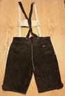 Genuine Lederhosen From Munich Brown Suede