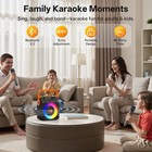 Ultimate Karaoke Machine For Party With 2 Wireless Microphones Sing Lound Sound