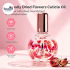28ml Rose Cuticle Oil For Nails infused With Real Flowers  Strengthens  Repairs 