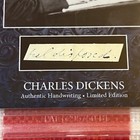 Charles Dickens Handwritten Word Cut From A Beckett Autograph Signed Letter