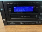 Teac Cassette Deck Compact Disc Player Auto Reverse  Mp3 Ad-800 Powers On  read
