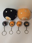 5-san Francisco  Giant Vintage Ball Keychains  And Stuffed Dice  Hard To Find   