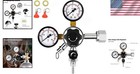 Lightweight Co2 Regulator With Clear Gauges - Ideal For Keg Beer Enthusiasts