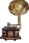 Antique Gramophone  Fully Functional Working Phonograph  Win-up Record Player