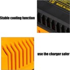 Dc9310 7 2v-18v Fast Battery Charger For Dewalt Xrp Dc9096 Dc9098 Dc9099 Battery