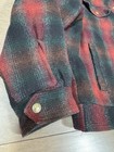 Vintage Woolrich Jacket Mens Large Mackinaw Wool Plaid Quilted Lined Snap Front