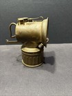 Vintage Justrite Brass Miners Carbide Miners Lamp Untested