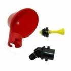 20 Pack Poultry Water Drinking Cups Chicken Hen Automatic Drinker Plastic Feeder