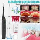 Ultrasonic Tooth Cleaner Kit Dental Plaque Calculus Stain Remover Teeth Cleaning