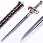 32 68  thunderbolt Cat Omen Sword lion Clan Badge  Anime Collection Sword