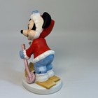 Vintage Walt Disney Productions Snow Skiing Minnie Mouse Porcelain Figurine 4   