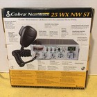      Cobra 25 Wx Nw St 40-channel Cb Radio   Weather Channels   Open Box