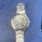 Seiko Men s Quartz Chronograph Alarm Date Black Dial Tachymeter 100m Watch