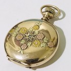 Antique Pocket Watch 1915 Elgin 14k Gold Filled  Mary Christmas 1904 Runs