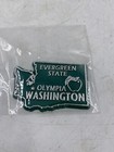 Washington State Magnet Rv Travel Map Souvenir Green Olympia Evergreen State
